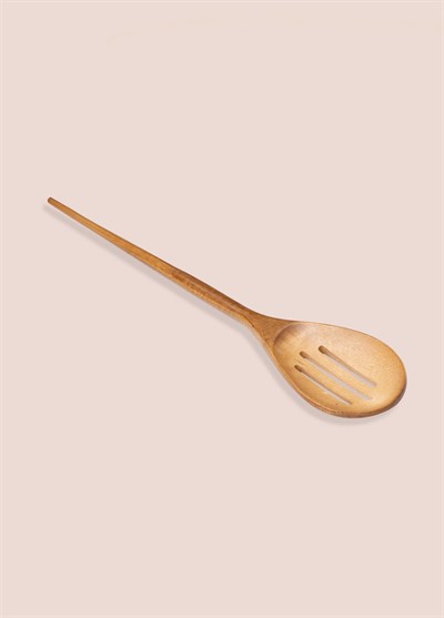 The Mia Natura Akasya Delikli Kaşık 35x7 cm