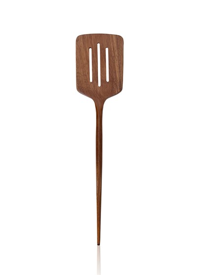 The Mia Natura Akasya Delikli Spatula 35x8 cm