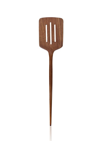 The Mia Natura Akasya Delikli Spatula 35x8 cm