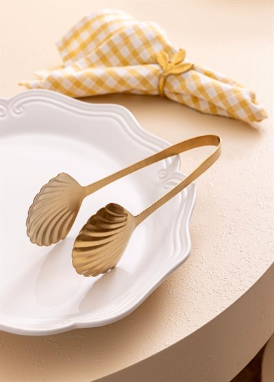 The Mia Ostrica Salata Maşası Gold 24 cm