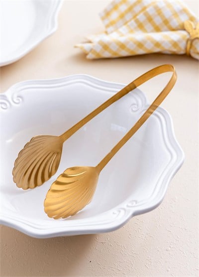 The Mia Ostrica Salata Maşası Gold 24 cm