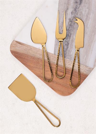 The Mia Stillo Peynir Servis Takımı 4 Parça