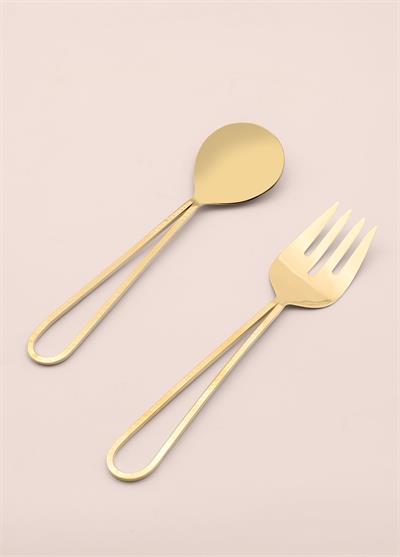 The Mia Stillo Salata Servis Takımı 2 Parça