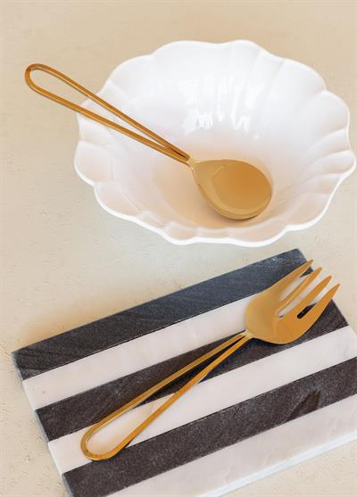 The Mia Stillo Salata Servis Takımı 2 Parça