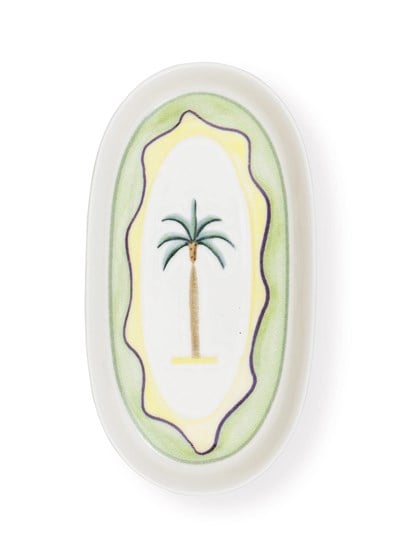 The Mia Italian Summer Oval Servis Tabağı 2li 29 cm