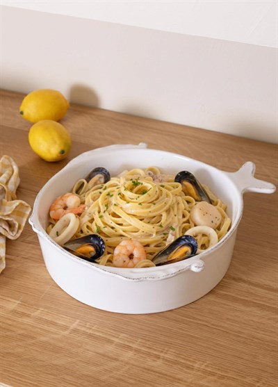 The Mia Artigiano Fish Makarna Tabağı 22 cm