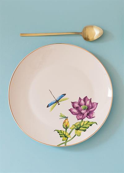 The Mia Blomma Servis Tabağı 6 Kişilik