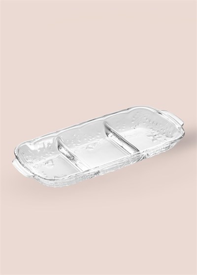 The Mia Bölmeli Servis Sunum Tabağı 30x13x4 cm CAM0501