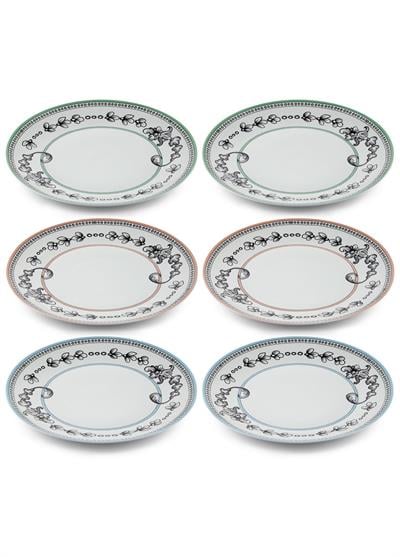 The Mia Bonjour Servis Tabağı 6 Kişilik