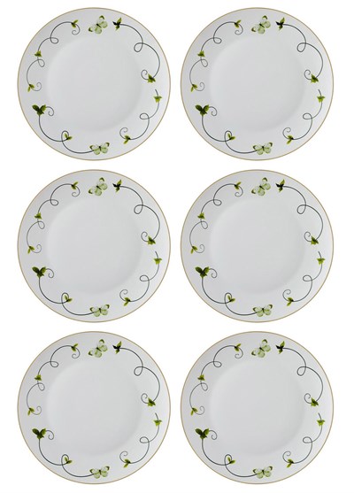 The Mia Butterfly Servis Tabağı 6 Kişilik