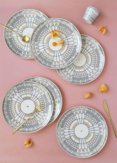 The Mia Citta Servis Tabağı 6 Kişilik