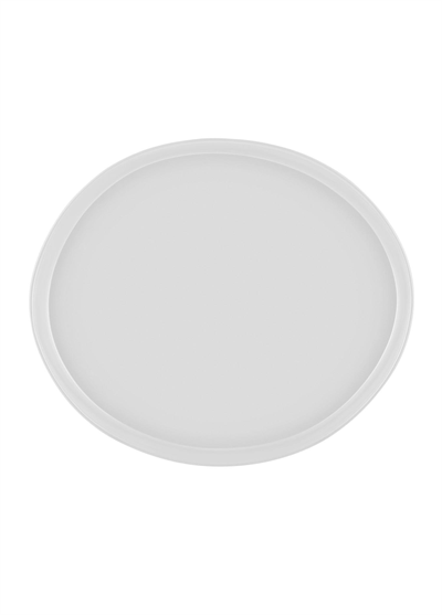 The Mia Cotta Limoges Servis Tabağı Beyaz 27x23 cm