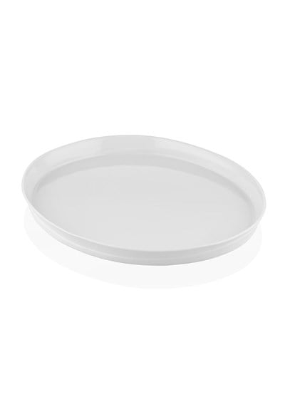 The Mia Cotta Limoges Servis Tabağı Beyaz 27x23 cm