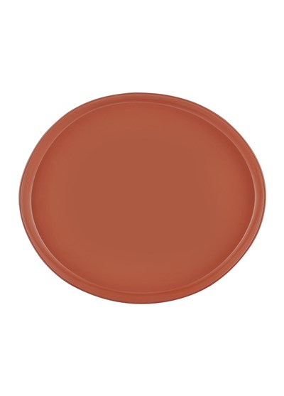 The Mia Cotta Limoges Servis Tabağı Terracota 27 cm
