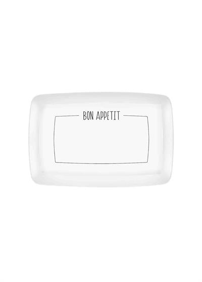 The Mia Daily Tunes Dikdörtgen Servis - 33x21cm DLY007