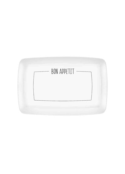 The Mia Daily Tunes Dikdörtgen Servis Tabağı - 33x21cm