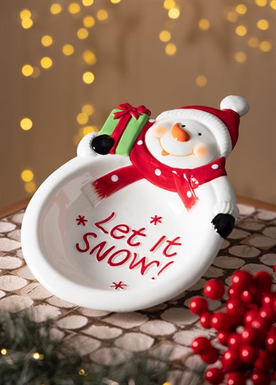 The Mia Dekoratif Servis Tabağı 27x17x6 cm