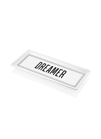 The Mia Dikdörtgen Servis Tabağı Dreamer 35 x 16 Cm