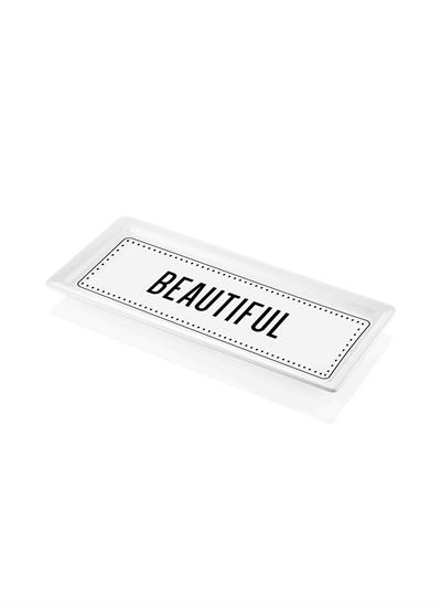 The Mia Dikdörtgen Servis Beautiful - 35 x 16 Cm