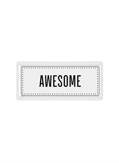 The Mia Dikdörtgen Servis Awesome  - 35 x 16 Cm