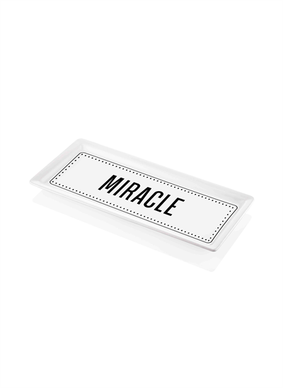 The Mia Dikdörtgen Servis Miracle  - 35 x 16 Cm