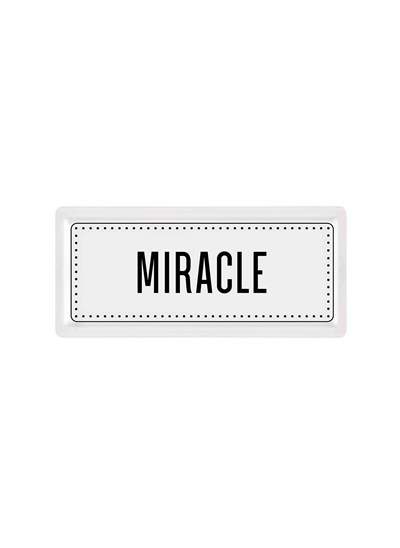 The Mia Dikdörtgen Servis Tabağı Miracle 35 x 16 Cm
