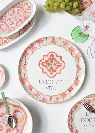 The Mia Dolce Vita Servis Tabağı 30 Cm