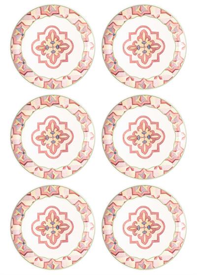 The Mia Dolce Vita Servis Tabağı 6lı Set 26 cm