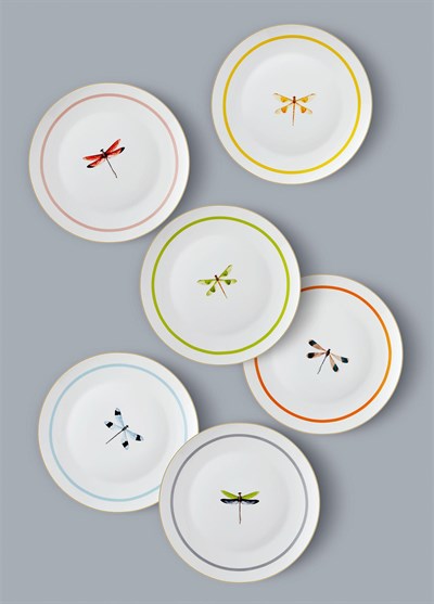 The Mia Dragonfly Servis Tabağı 6 Kişilik