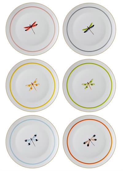 The Mia Dragonfly Servis Tabağı 6 Kişilik