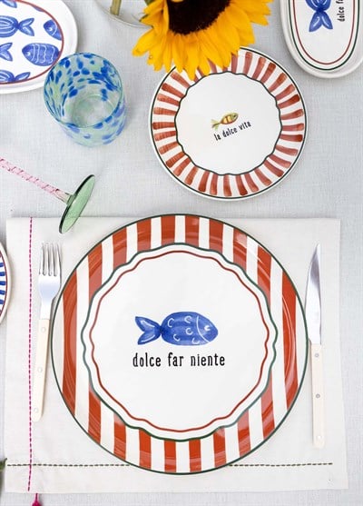 The Mia Fish Servis Tabağı 30 Cm