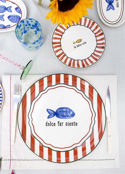 The Mia Fish Servis Tabağı 30 Cm