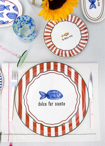 The Mia Fish Servis Tabağı 30 Cm