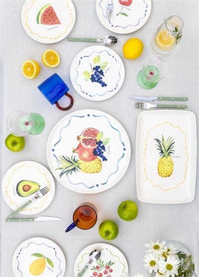 The Mia Furutta Dikdörtgen Servis Tabağı 33x21 cm