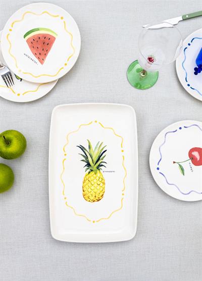 The Mia Furutta Dikdörtgen Servis 33x21 cm