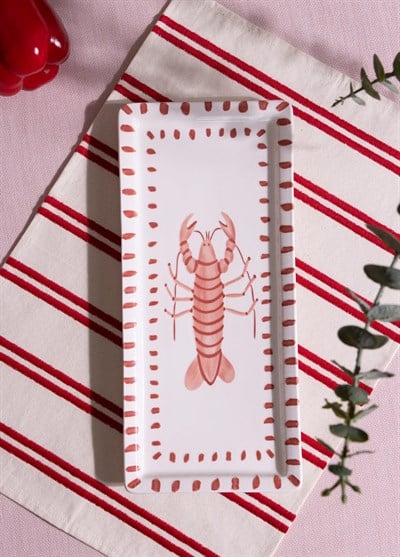 The Mia Italian Summer Dikdörtgen Servis Tabağı 35x16 cm