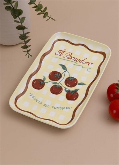 The Mia Italian Summer Dikdörtgen Servis Tabağı 31x20 cm