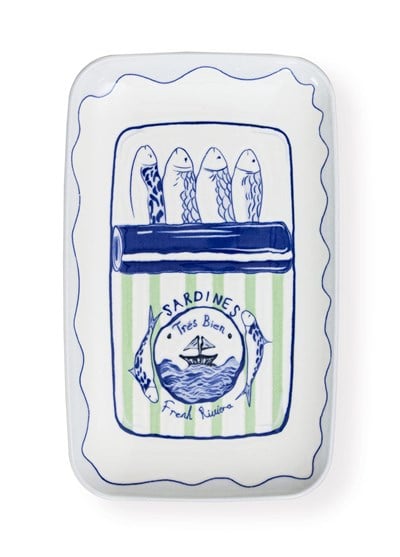 The Mia Italian Summer Dikdörtgen Servis Tabağı 31x20 cm