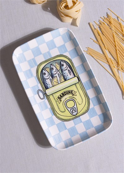The Mia Italian Summer Dikdörtgen Servis Tabağı 31x20 cm