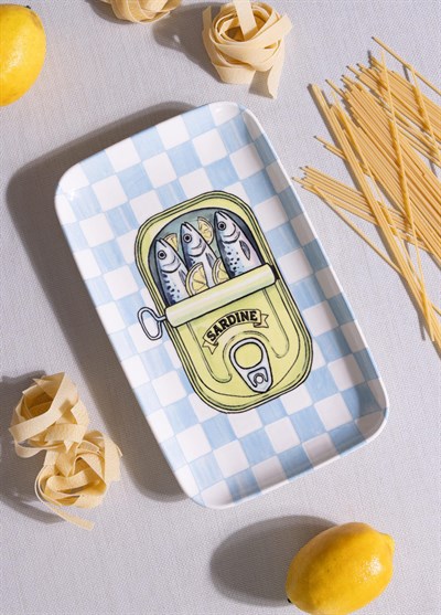 The Mia Italian Summer Dikdörtgen Servis Tabağı 31x20 cm