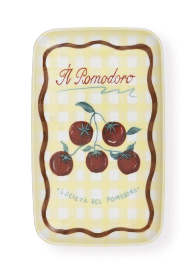 The Mia Italian Summer Dikdörtgen Servis Tabağı 31x20 cm