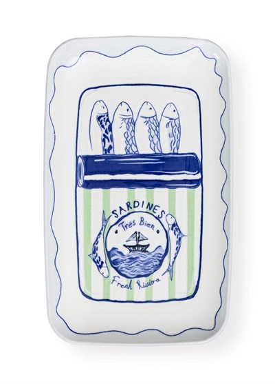 The Mia Italian Summer Dikdörtgen Servis Tabağı 31x20 cm