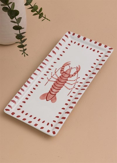The Mia Italian Summer Dikdörtgen Servis Tabağı 35x16 cm