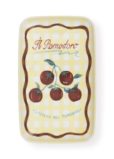 The Mia Italian Summer Dikdörtgen Servis Tabağı 31x20 cm
