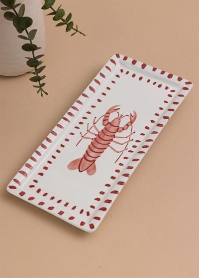 The Mia Italian Summer Dikdörtgen Servis Tabağı 35x16 cm