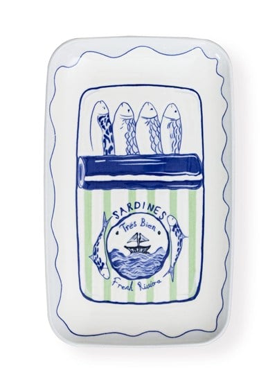 The Mia Italian Summer Dikdörtgen Servis Tabağı 31x20 cm
