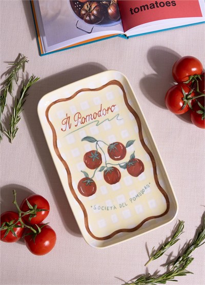 The Mia Italian Summer Dikdörtgen Servis Tabağı 31x20 cm