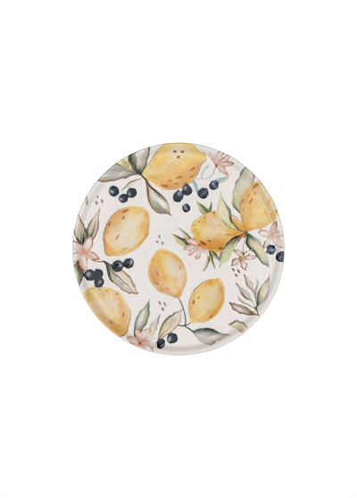 The Mia Limoncello Ayaklı Servis Tabağı 19 cm