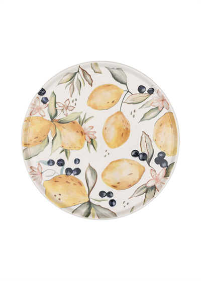The Mia Limoncello Ayaklı Servis Tabağı 26 cm