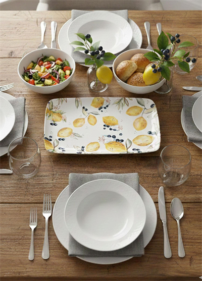 The Mia Limoncello Dikdörtgen Servis 35x16 cm LMN021